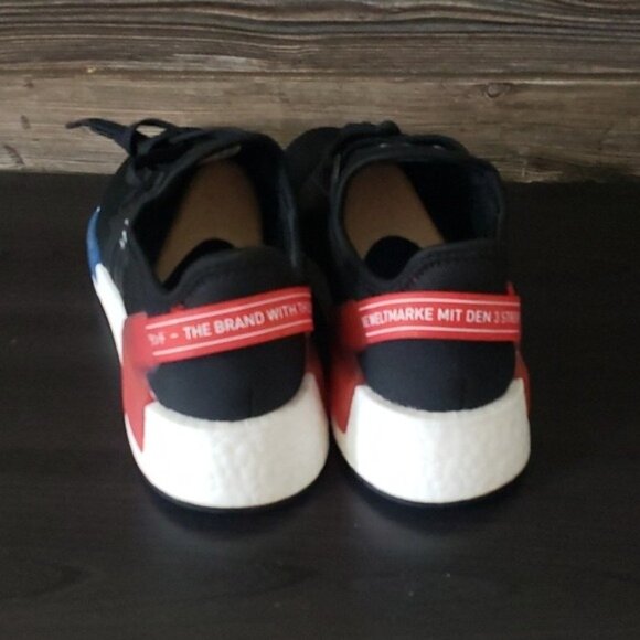 New Adidas NMD Black Sneakers Classic Casual Streetwear Everyday Walking Shoes - Picture 6 of 11